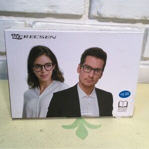 Kerecsen +0.50 2 Pair bluelight reading glasses unisex